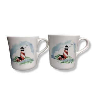 Corelle Mugs Outer Banks Lighthouse